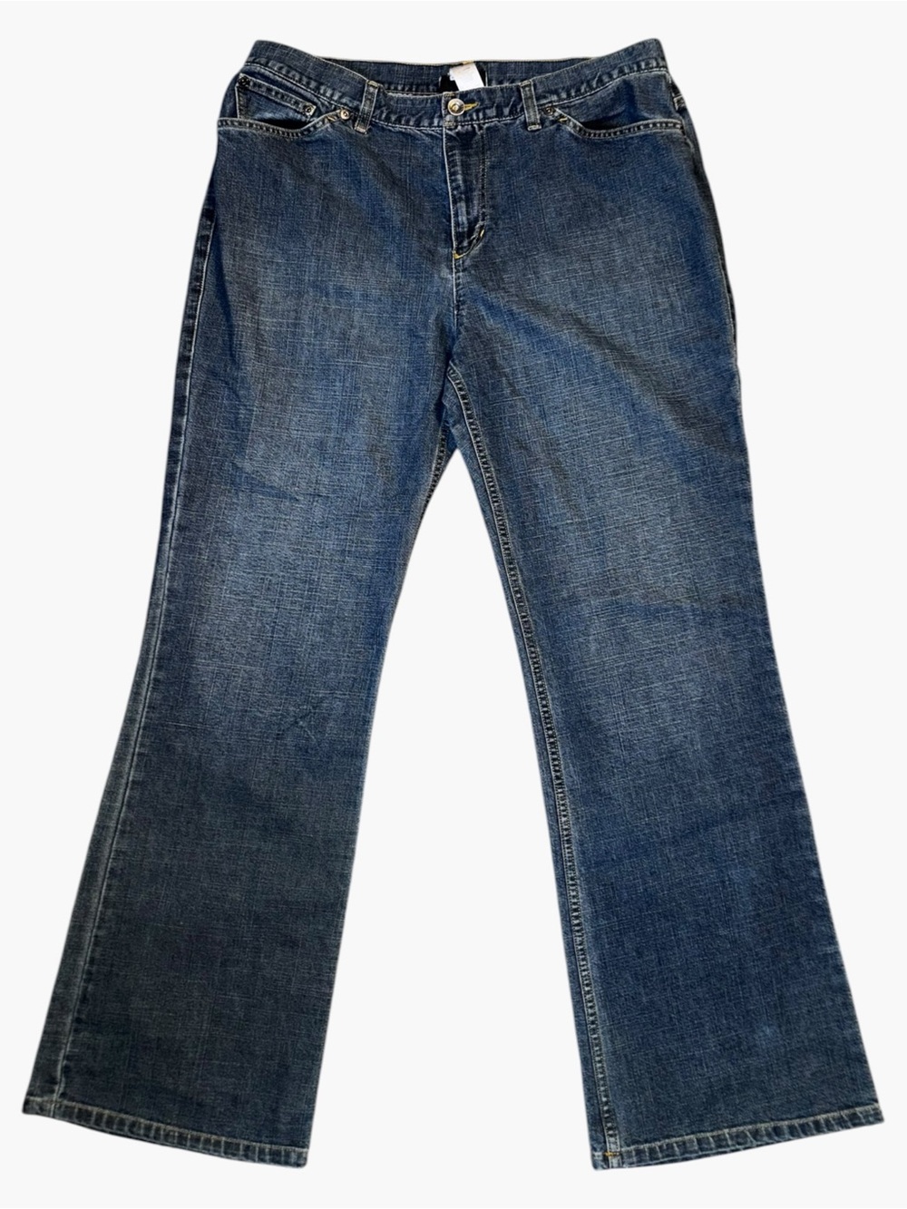 Jones New York Women's Flared Jeans - Blue Wash